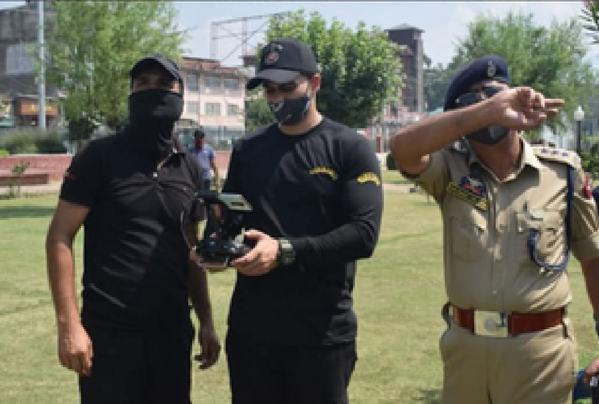 Jammu and Kashmir: Drone used for aerial surveillance was tested on Independence Day, see these special pictures