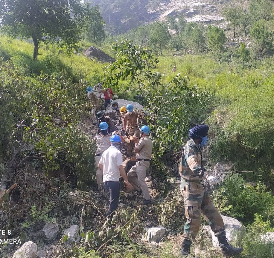 rescue operation in nigulsari kinnaur