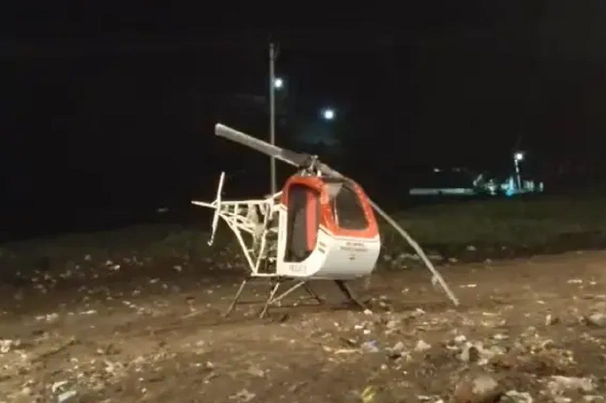 24 year youth died after helicopter blades fell on his head