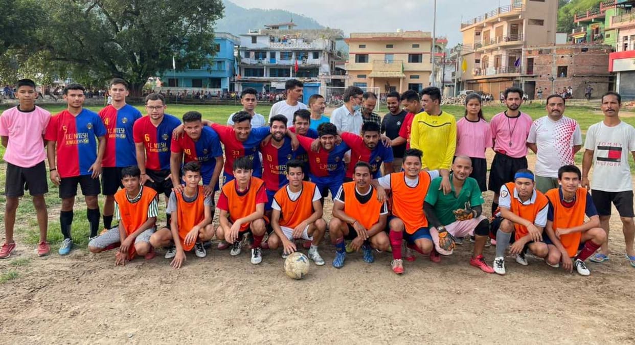 football tournament continuew in Numaishkhet ground