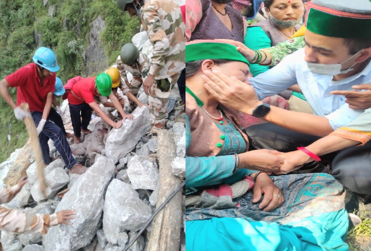Kinnaur landslide latest news: relatives are waiting for their loved ones