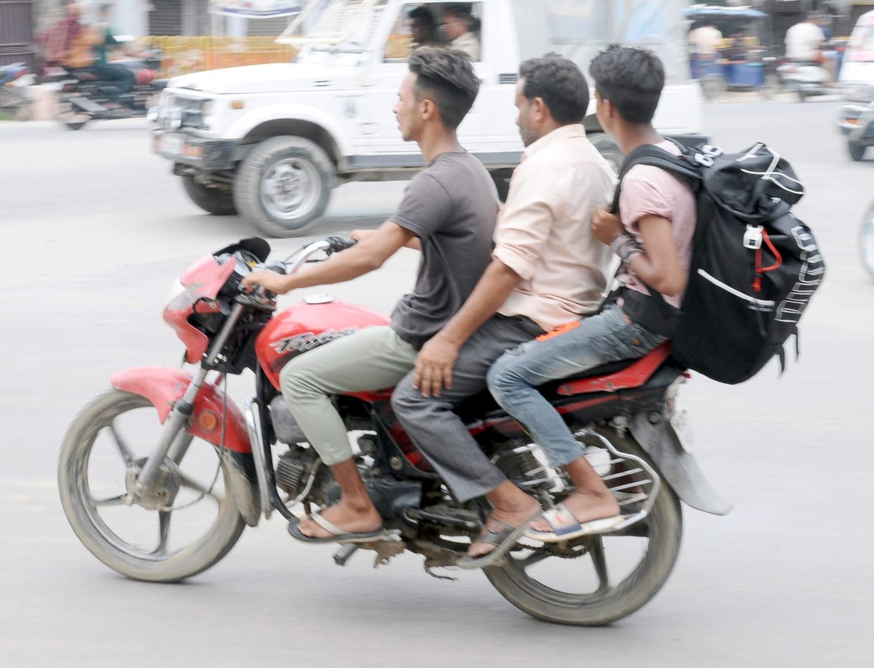 If the traffic rules are violated again after the challan, the vehicle will be seized