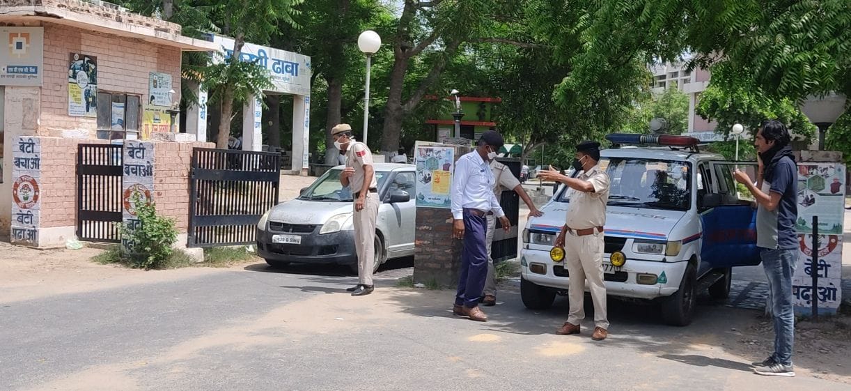 Mini Secretariat remained a police cantonment for two hours