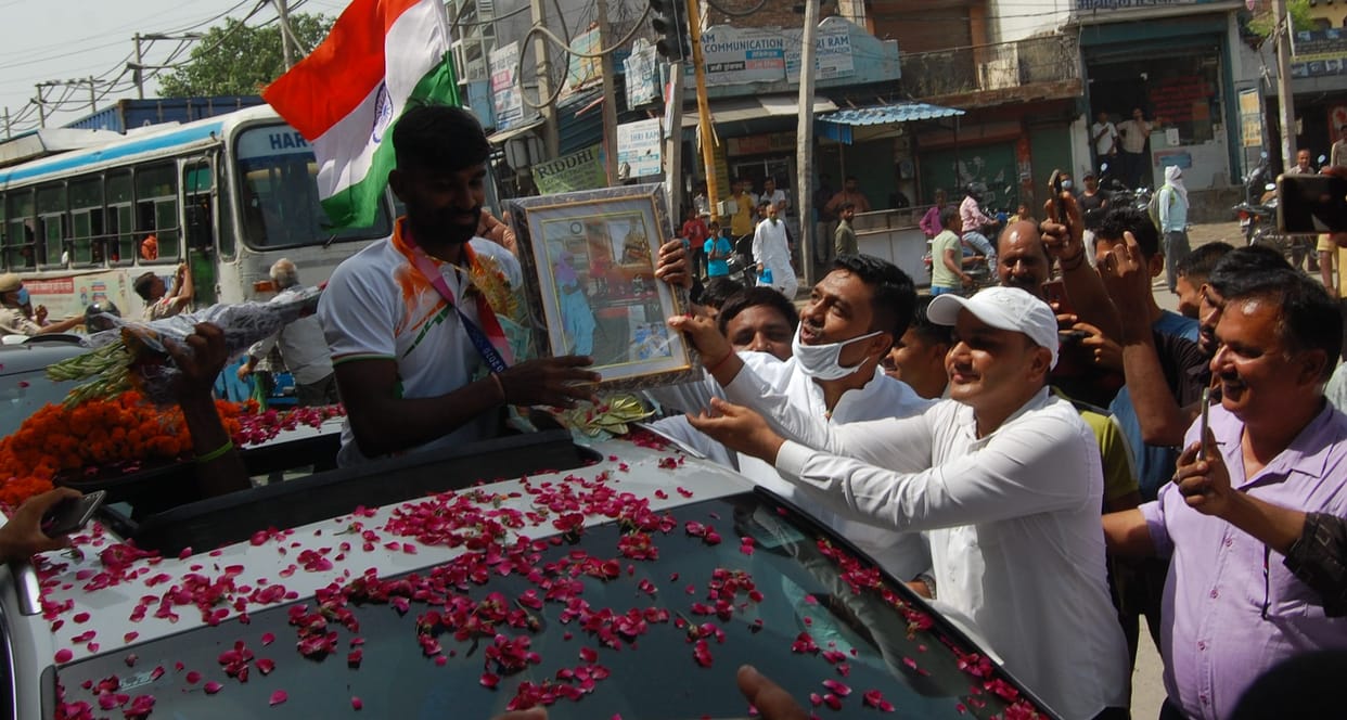 Sumit said: The joy of winning a medal for the country will not be able to wear a medal.