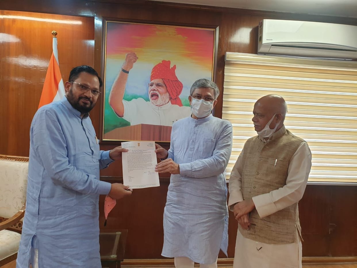 Former MP met Railway Minister to run train in Shravasti