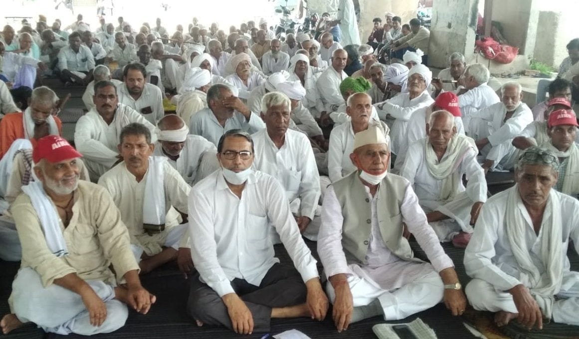 Farmers of Chata and Rangeela Pal also got support