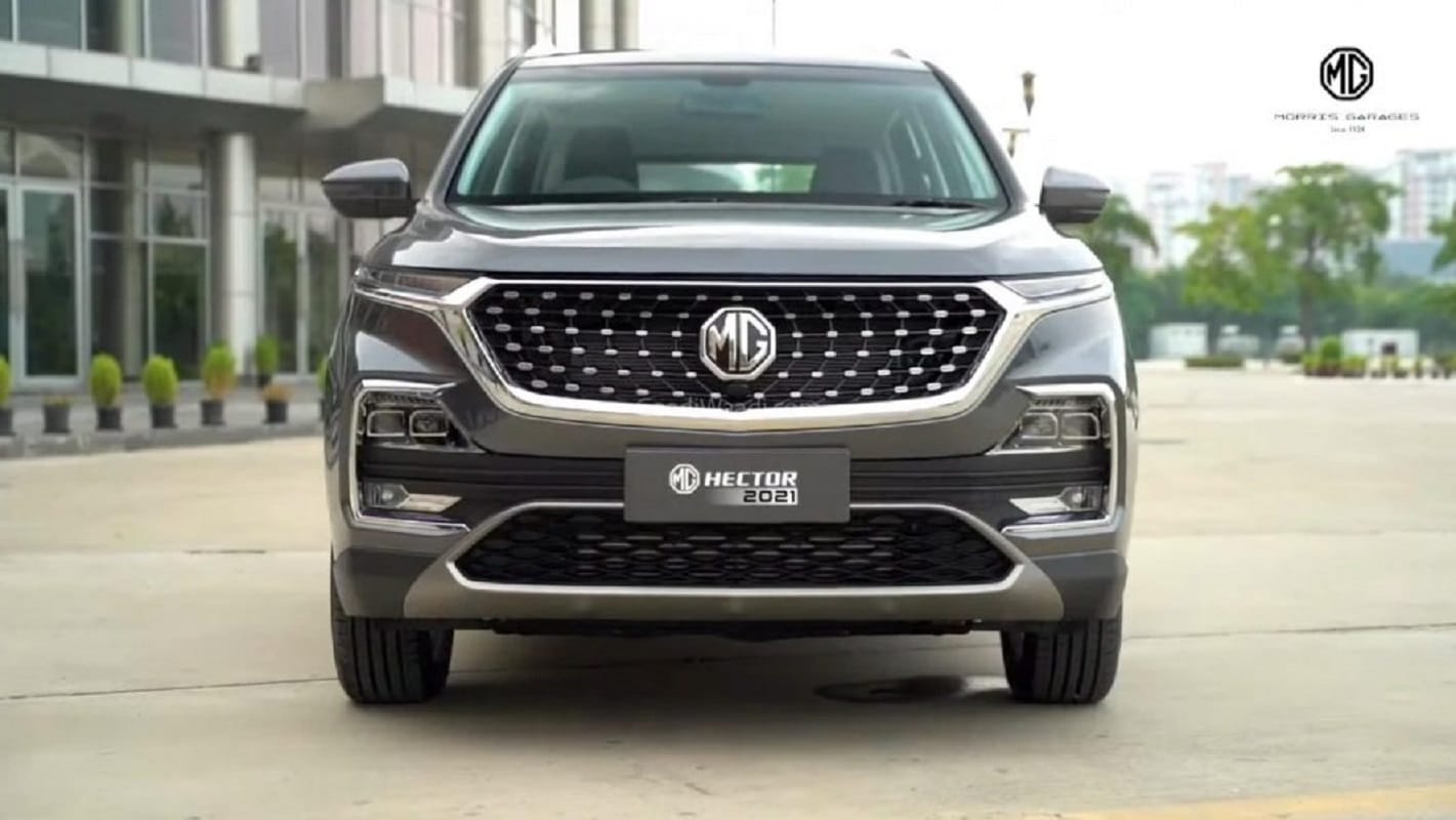 MG Hector Facelift 2022 launch 2022 MG Hector Facelift SUV to get India's largest 14-inch infotainment screen