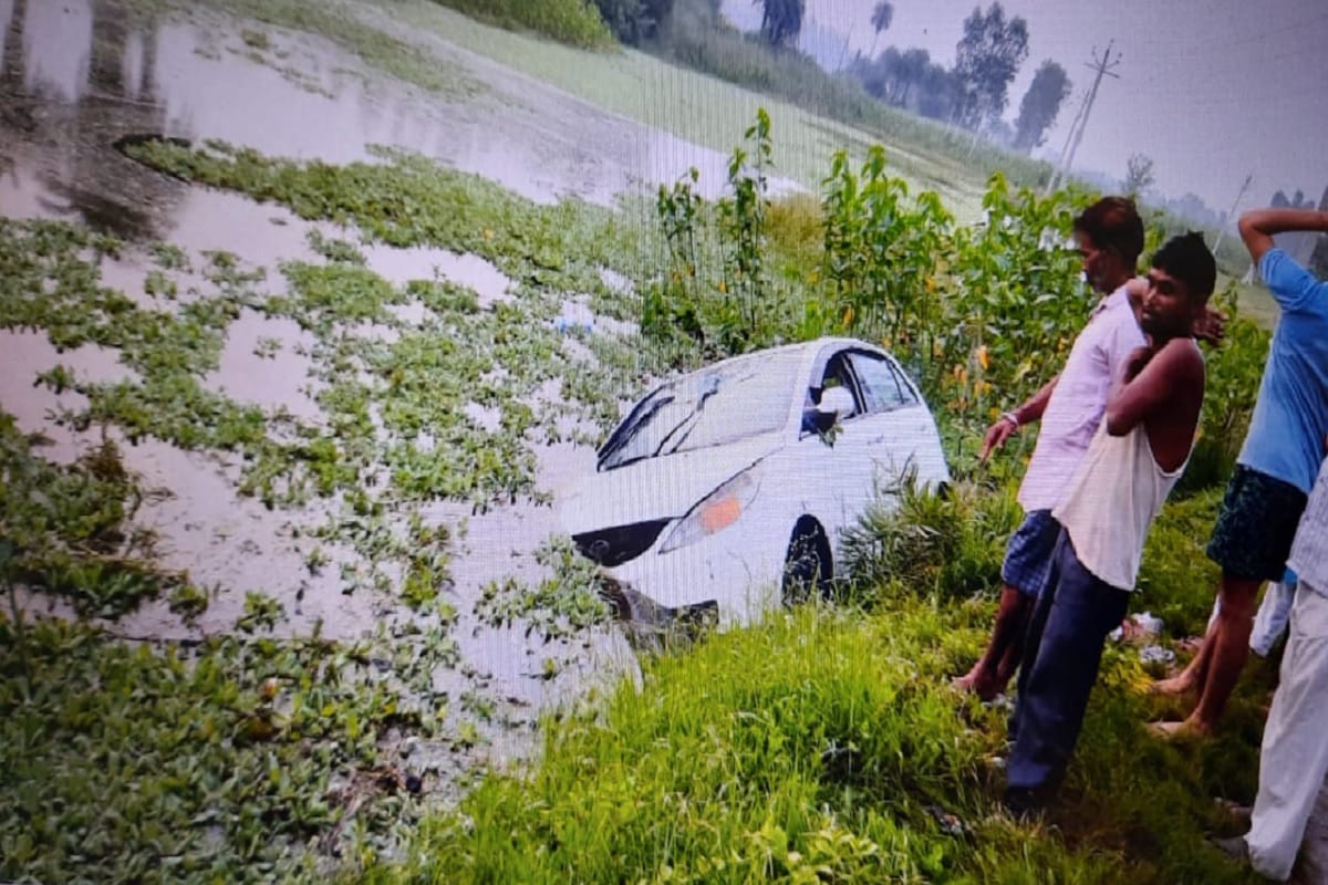 UP News: Two youth including nephew of BJP District President has killed in car accident in Bijnor