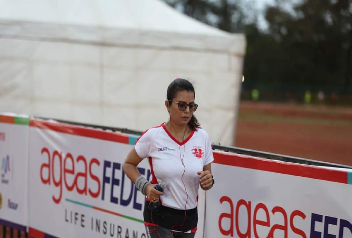 In the stadium run, the female army officer raised the value of Prayagraj
