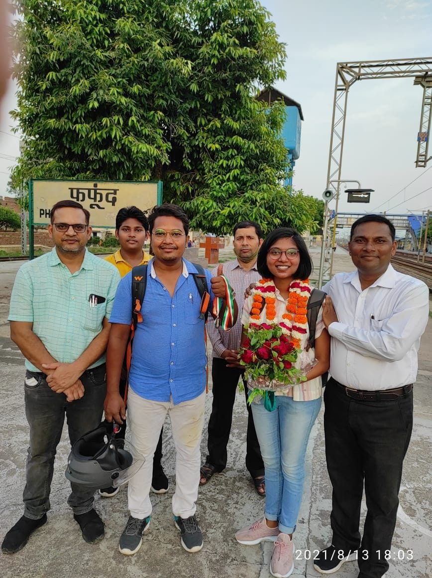 neha will do plantation with award  prize income