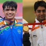 नीरज चोपड़ा, अभिनव बिंद्रा