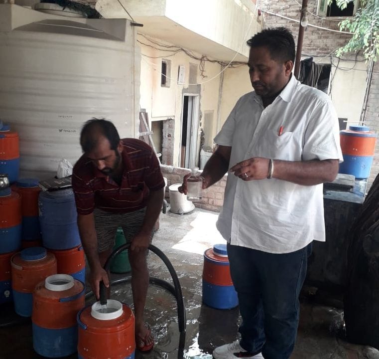 Caution: RO water is not drinkable, coliform bacteria found in sample test