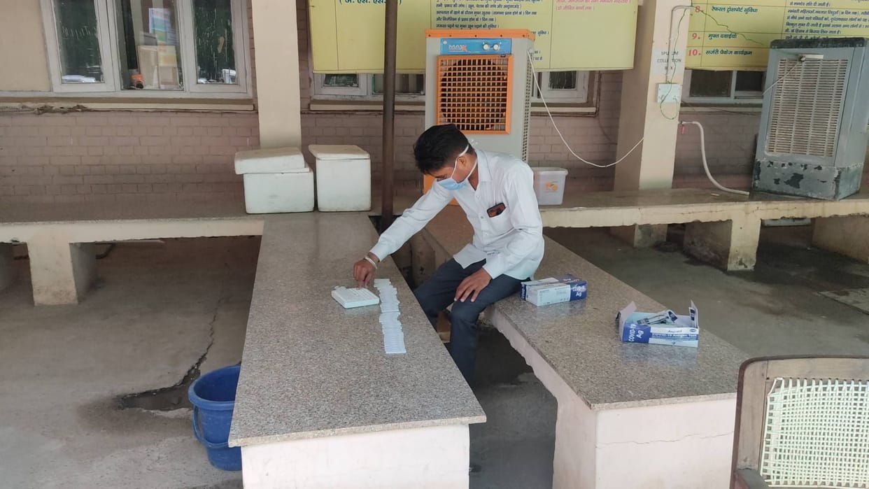 Youth found corona infected, 8 cases active in the district