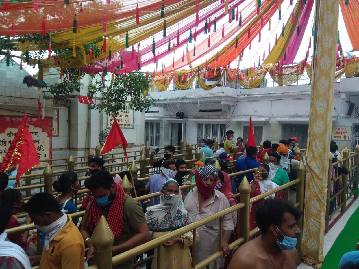 15000 devotees gave new head to the fifth of Shravan Ashtami fair