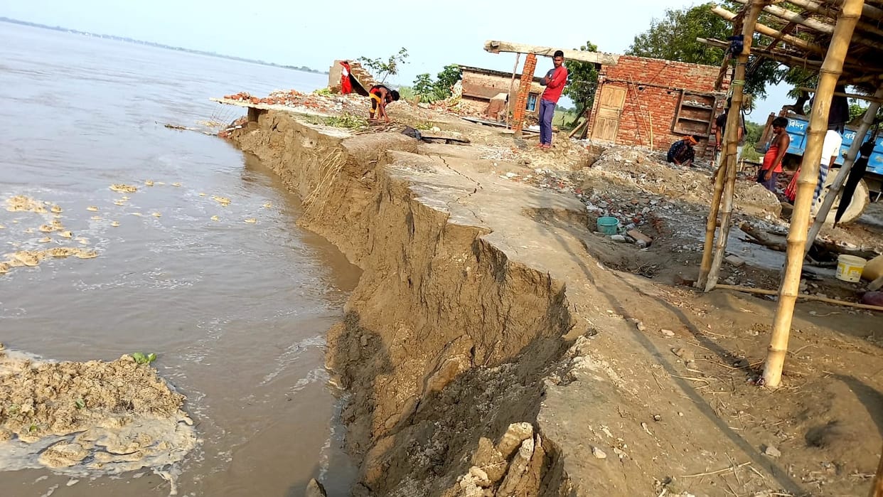 People of Chakki village are forced to drink contaminated water