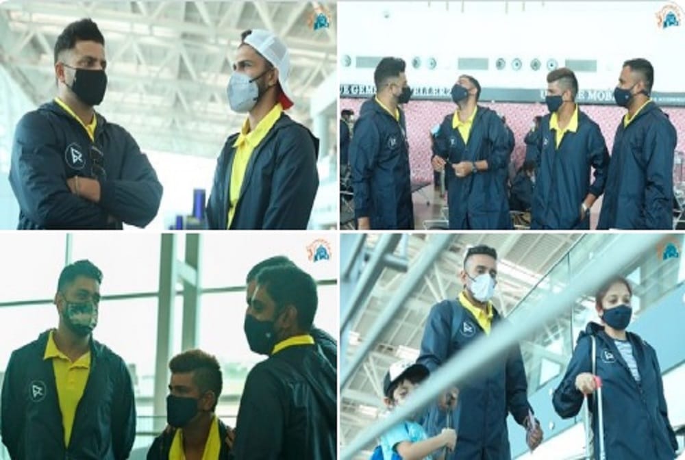 IPL: MS Dhoni-led Chennai Super Kings depart for UAE