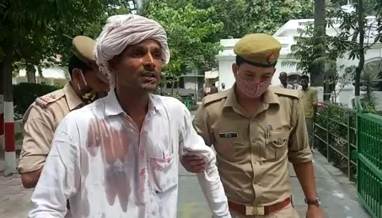 Farmer tried to kill himself at DM office