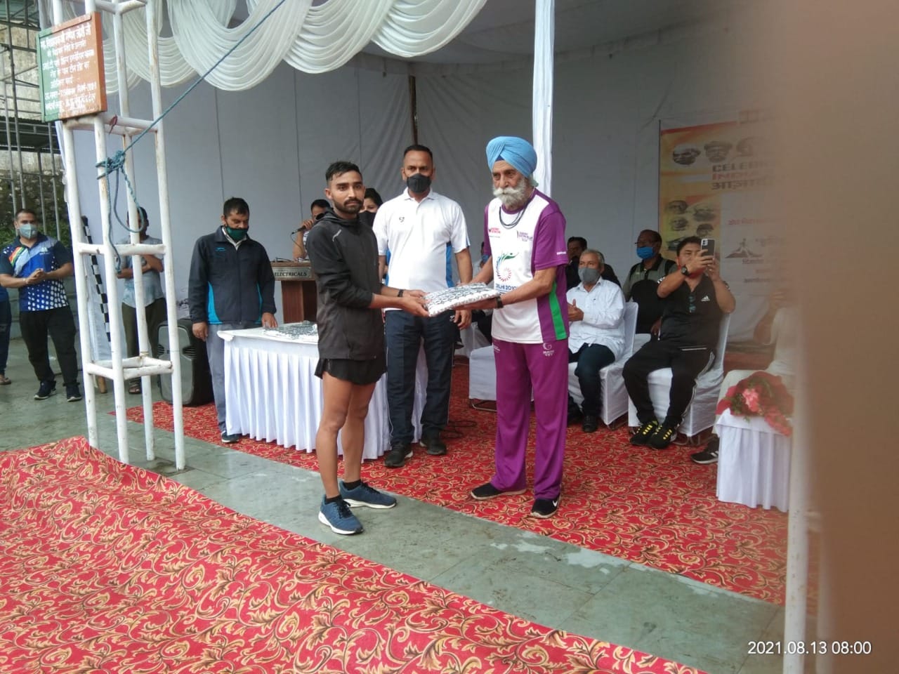fit india run: freedom run in dehradun today, watch photos