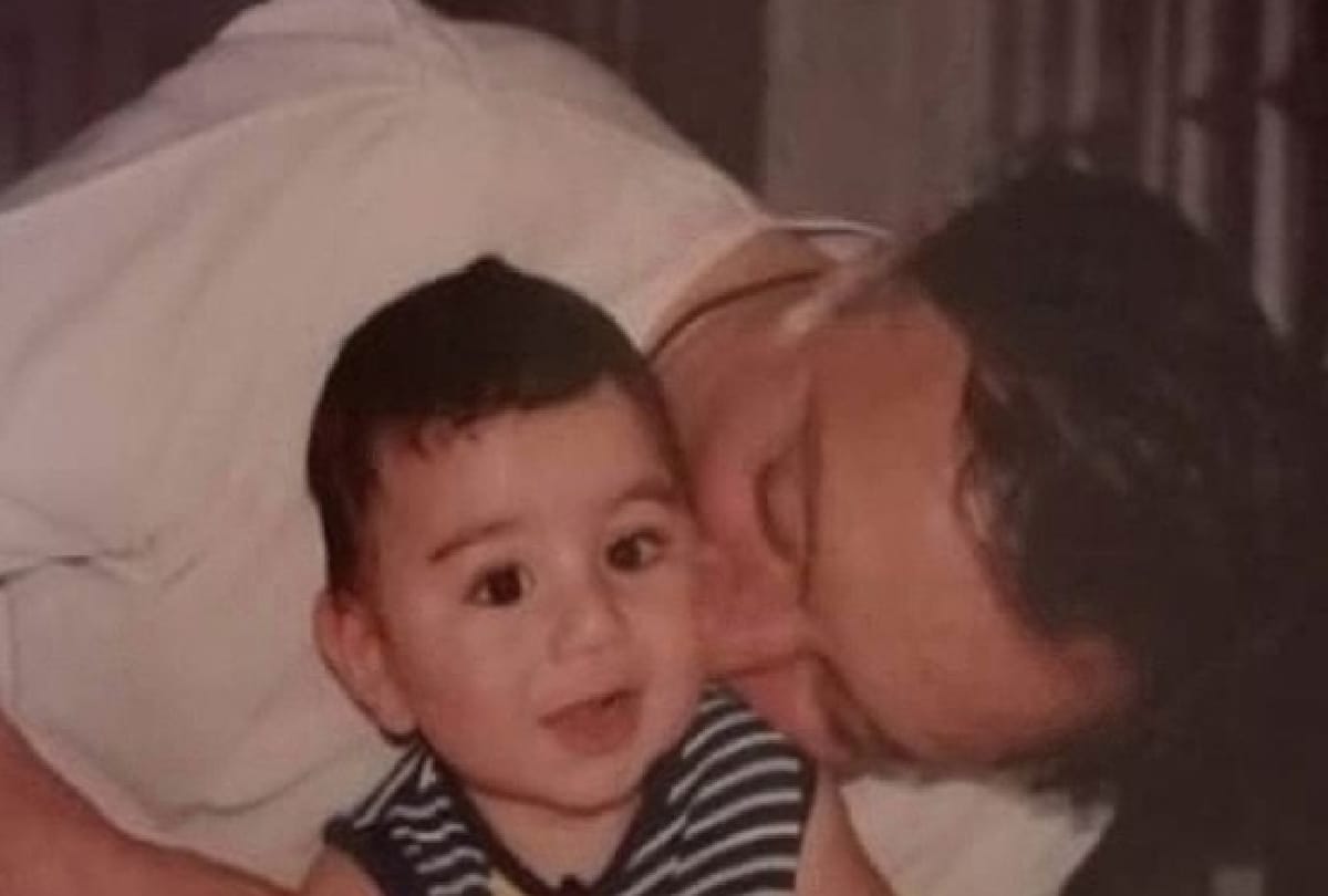 Saif ali khan son Ibrahim ali khan smiling like grandfather Mansoor Ali khan saba shared the beautiful picture of him