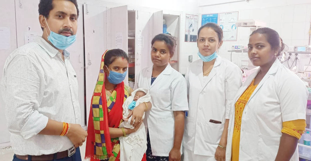 SNCU team's hard work paid off, newborn's life was saved