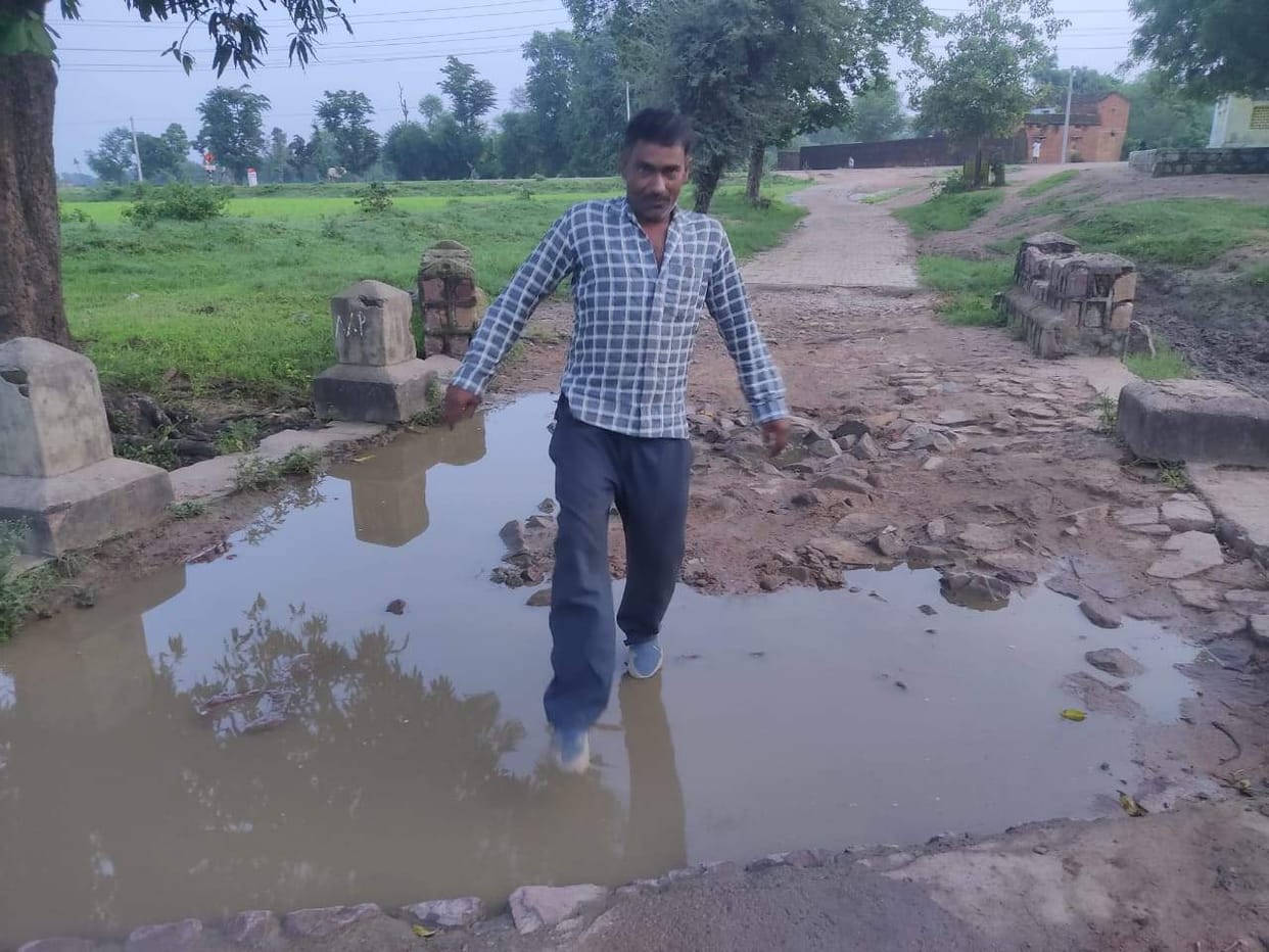 ghore nala, bridge broken