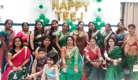 Tambola played in Teej festival, competitions also took place