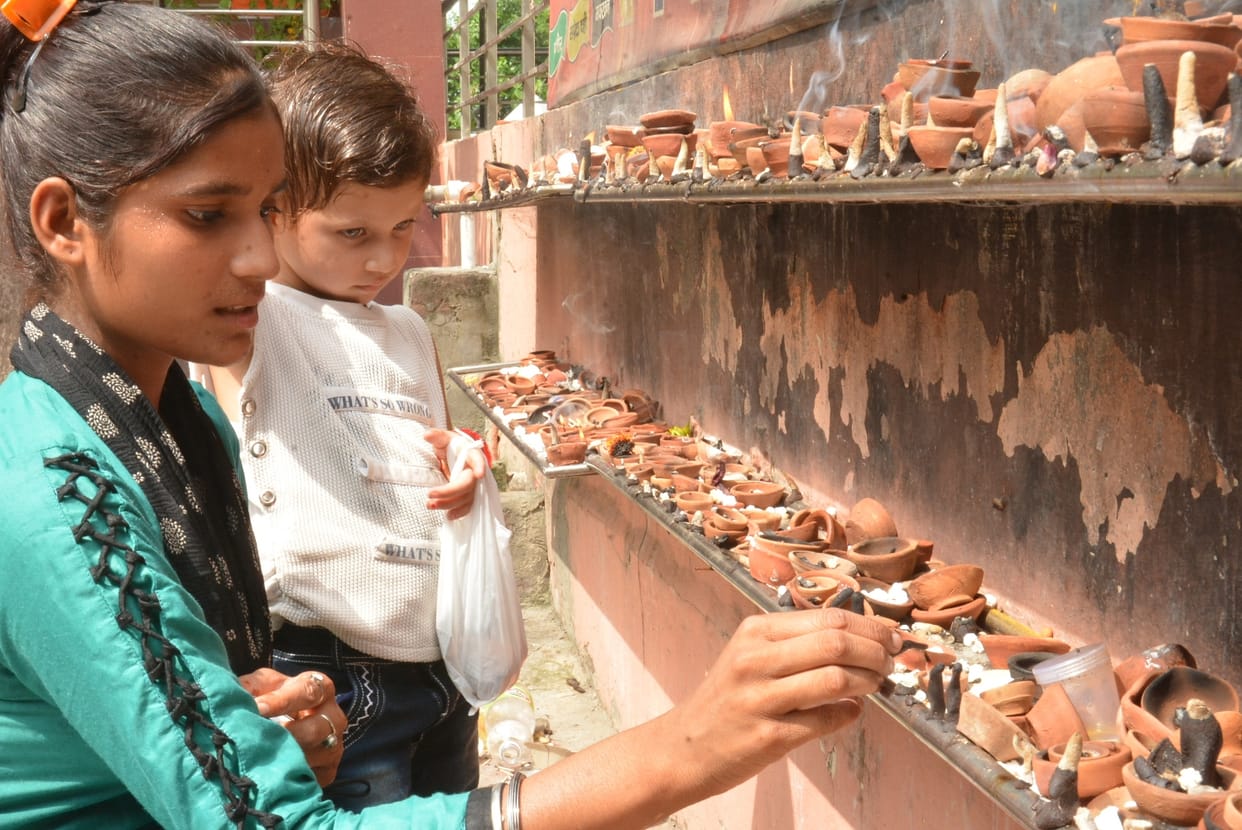 On Nag Panchami, Nag Devta was anointed