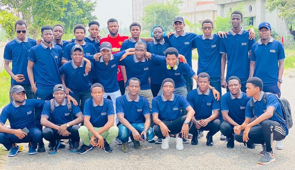 Glocal's team beat FC to win the football match