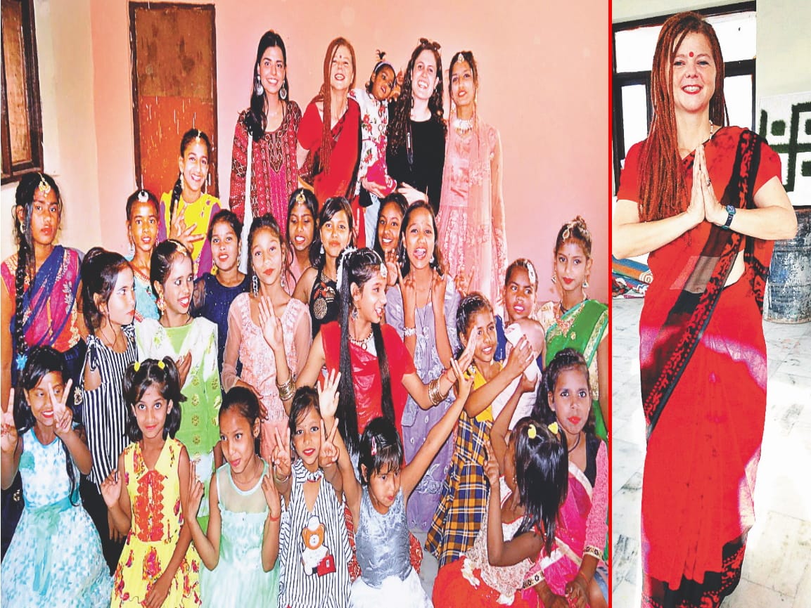uttarakhand news : Venezuela Tarini runs Hindi class in Rishikesh