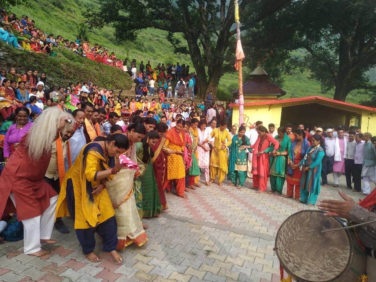 The consecration of Baneshwar Mahadev was done with seven Gagar milk