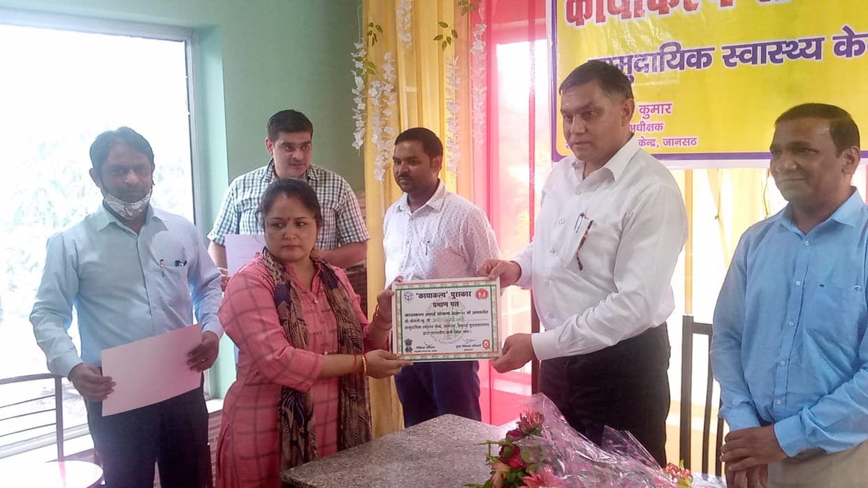 CMO honored health workers