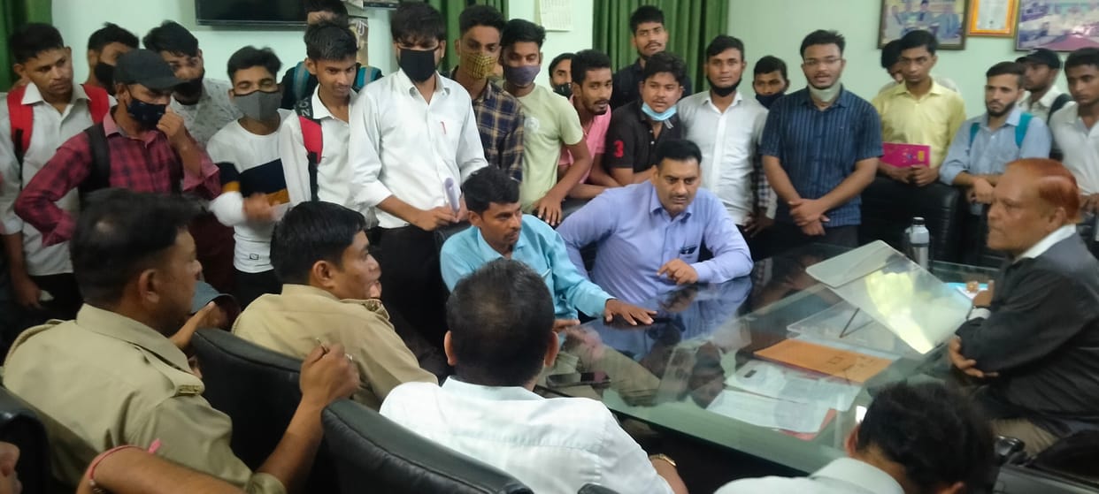 Students' ruckus in RSM