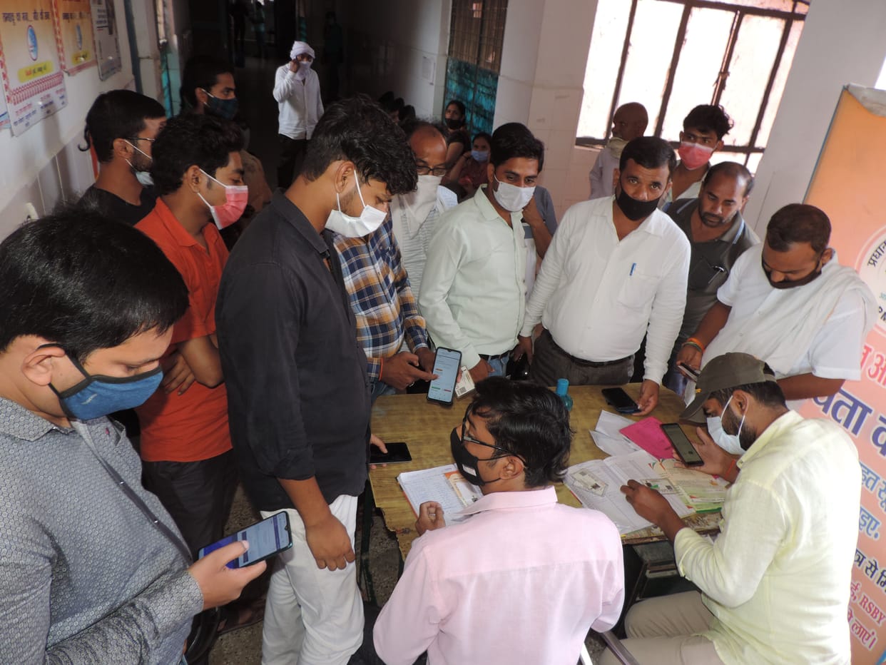 1449 administered the second dose of corona vaccine