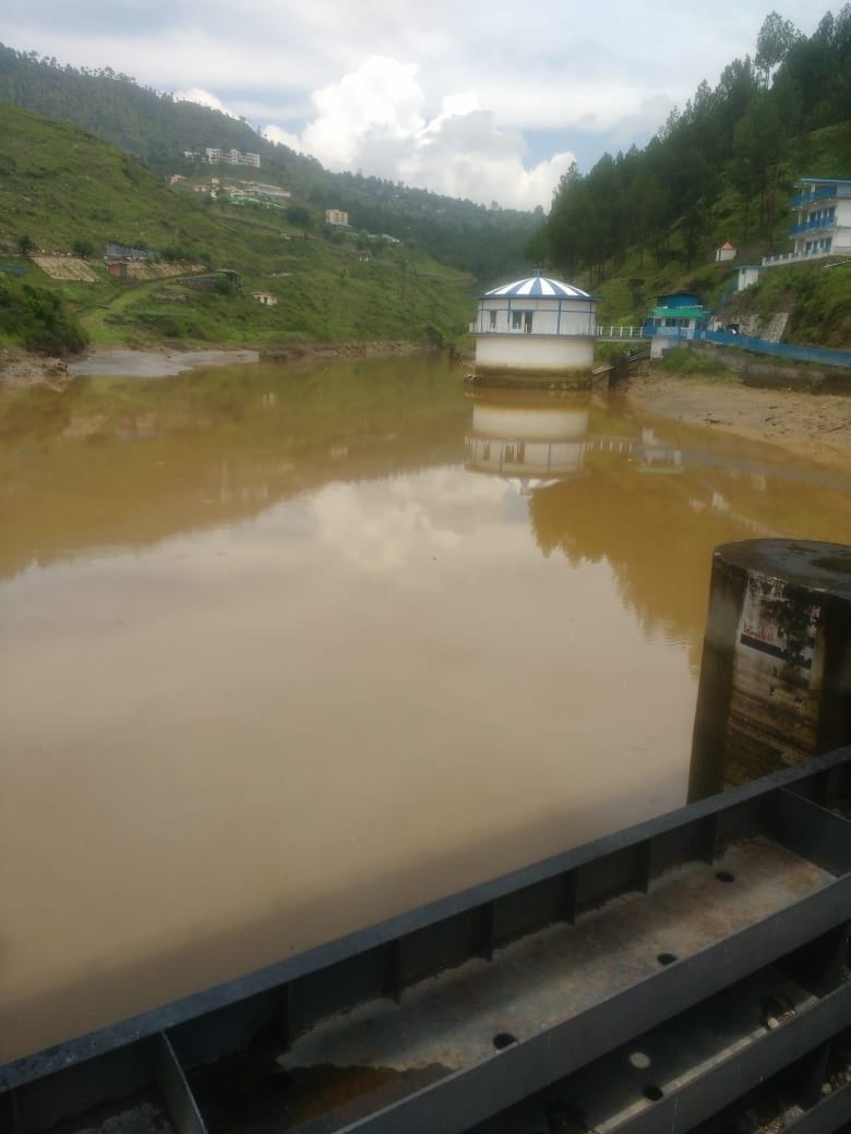 Water supply interrupted due to rain