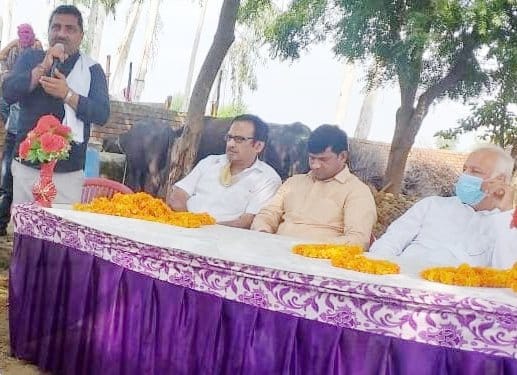 People of Kashyap Samaj took membership of RLD