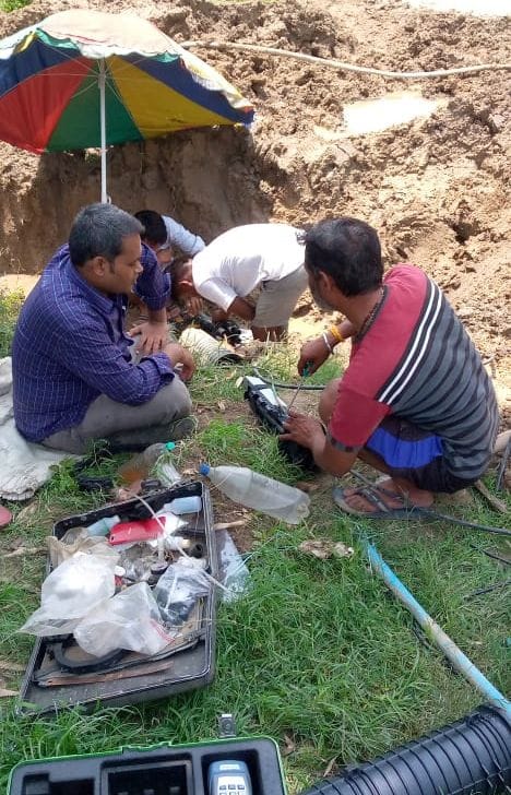 BSNL cable cut, network crash