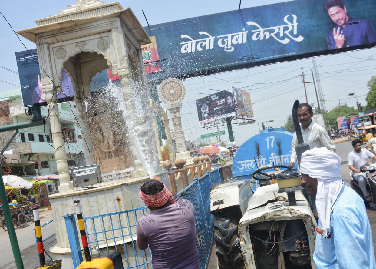On the eve of Independence Day, the checking campaign ran across the city
