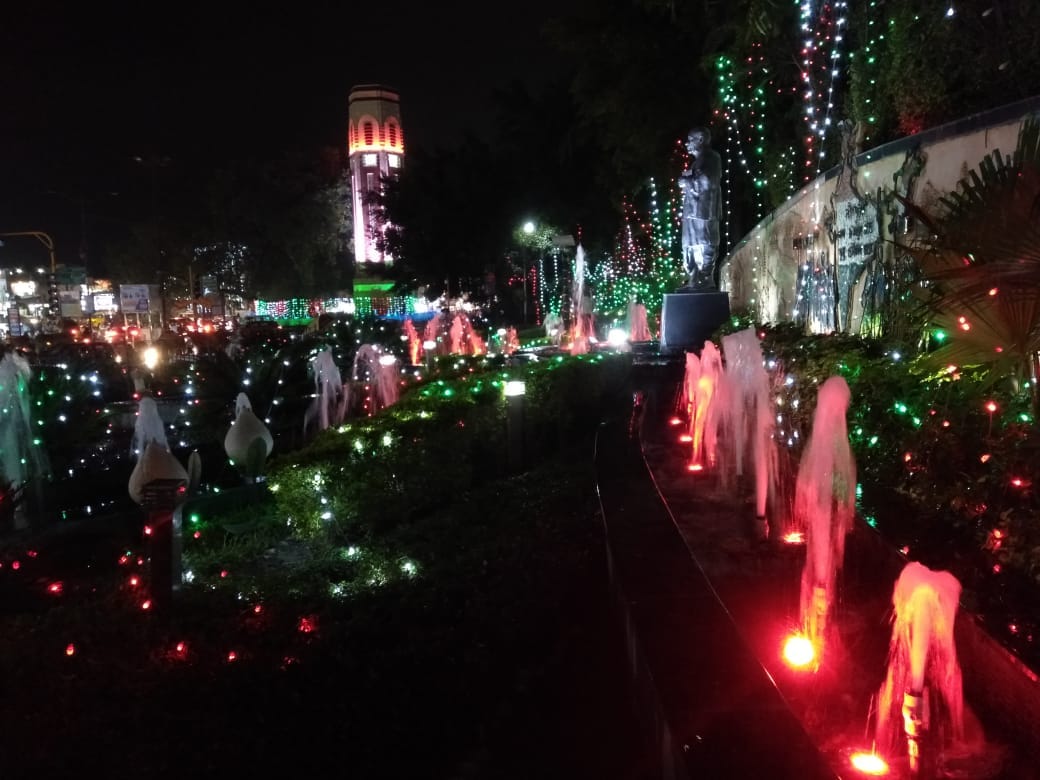 independence day 2021: uttarakhand buildings decorate with lighting watch photos