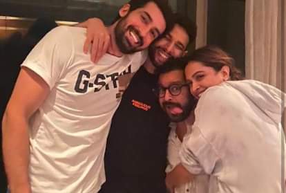 Deepika Padukone shares pictures with co stars while shooting for her upcoming film with Shakun Batra co stars get emotional after seeing this