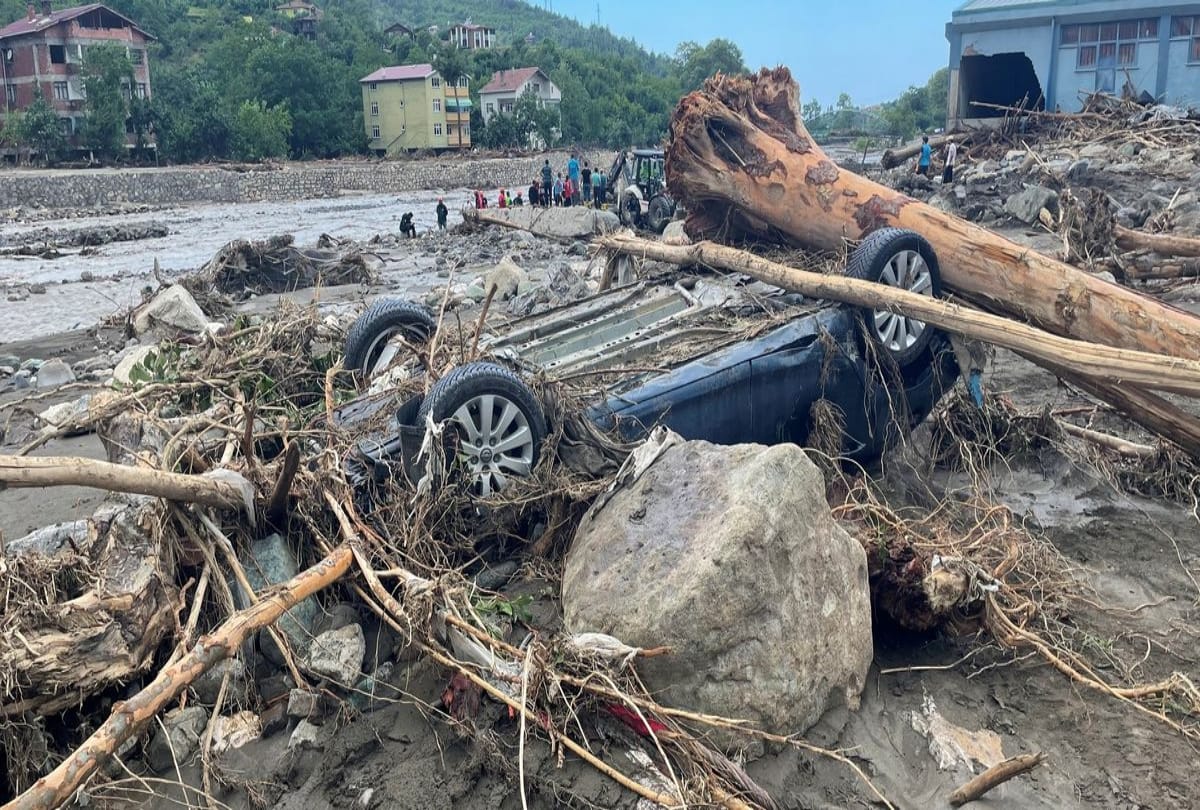 Flood havoc in Turkey: Heavy devastation in the northern Kalasagar region, 44 people killed so far
