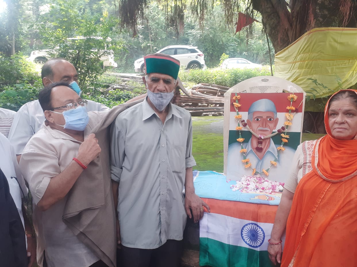 Congress Committee honored the families of freedom fighters