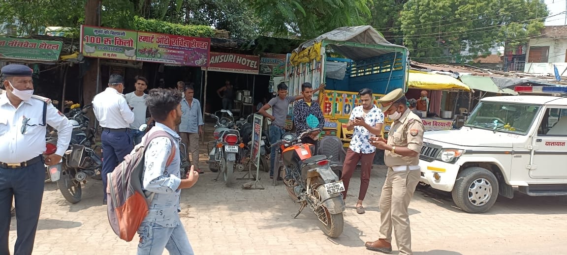 cheaking campaign, 150 challan