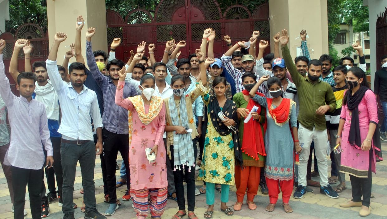 Students deprived of exams performed