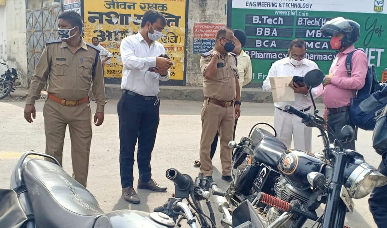 Action will be taken if a vehicle with modified silencer is found in the workshop