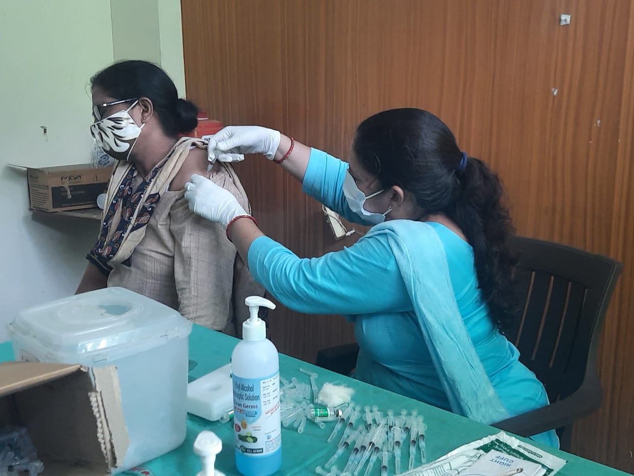 only 19% teacher and staff vaccinated in Bhiwani district