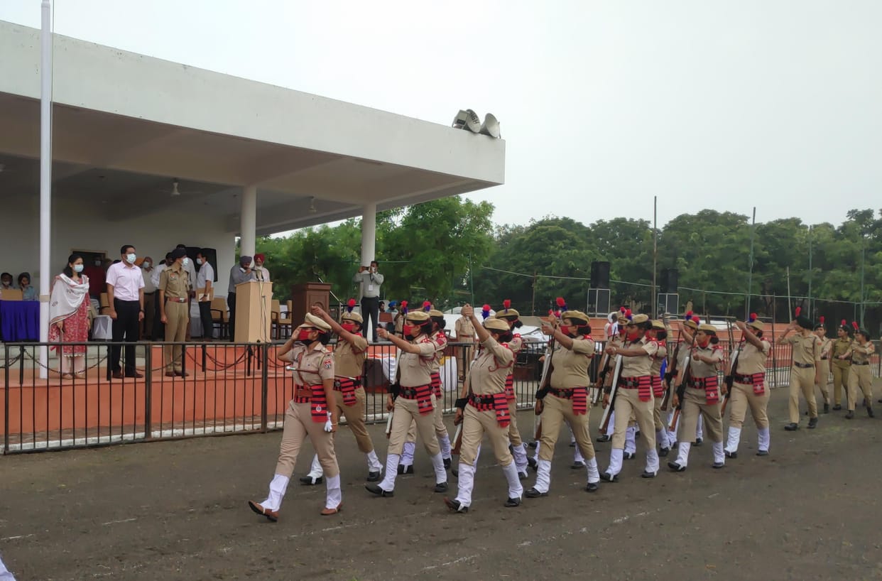 Full dress rehearsal with corona protocol for Independence Day celebrations