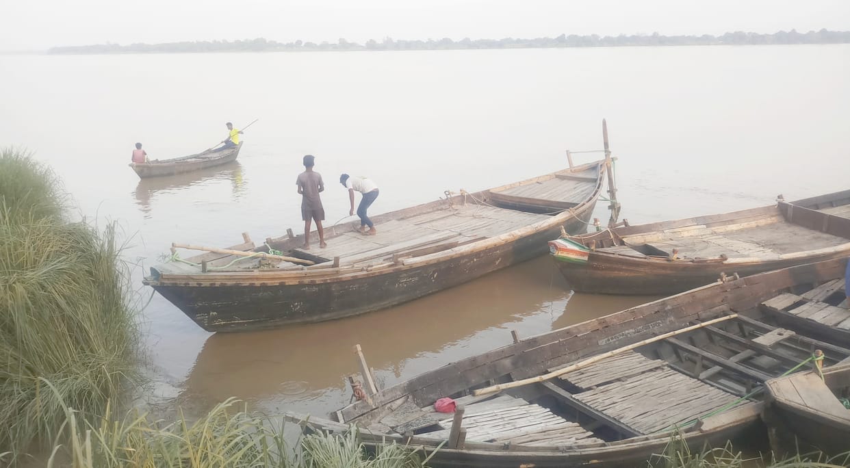 Ganga's water level reduced by two meters, no relief from erosion