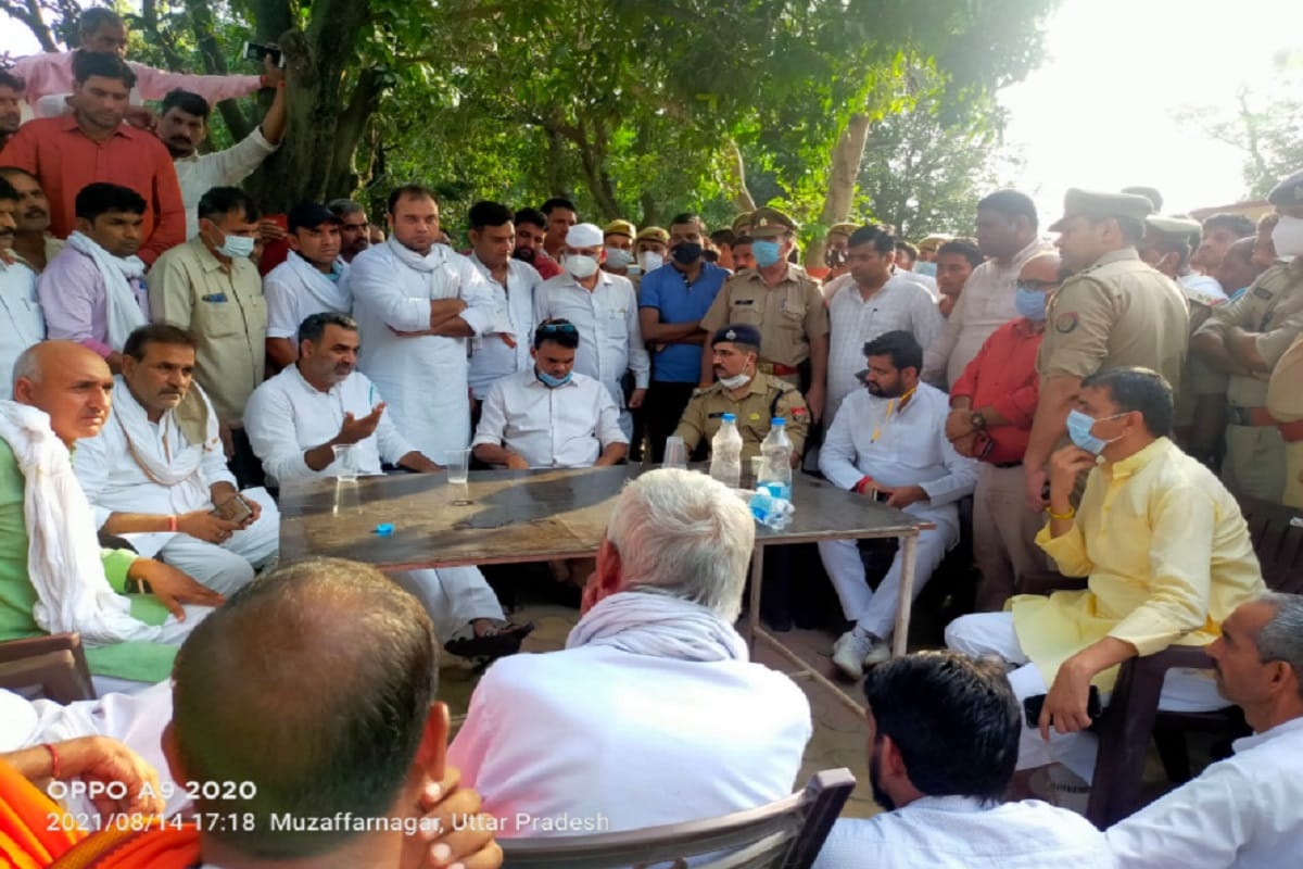 There is situation of tension between BJP and BKU in the district after the attack on the MLA in Sisauli village of Muzaffarnagar