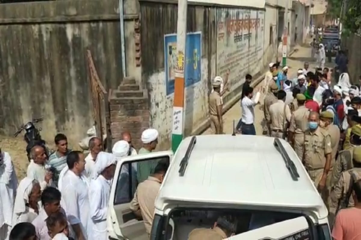 There is situation of tension between BJP and BKU in the district after the attack on the MLA in Sisauli village of Muzaffarnagar