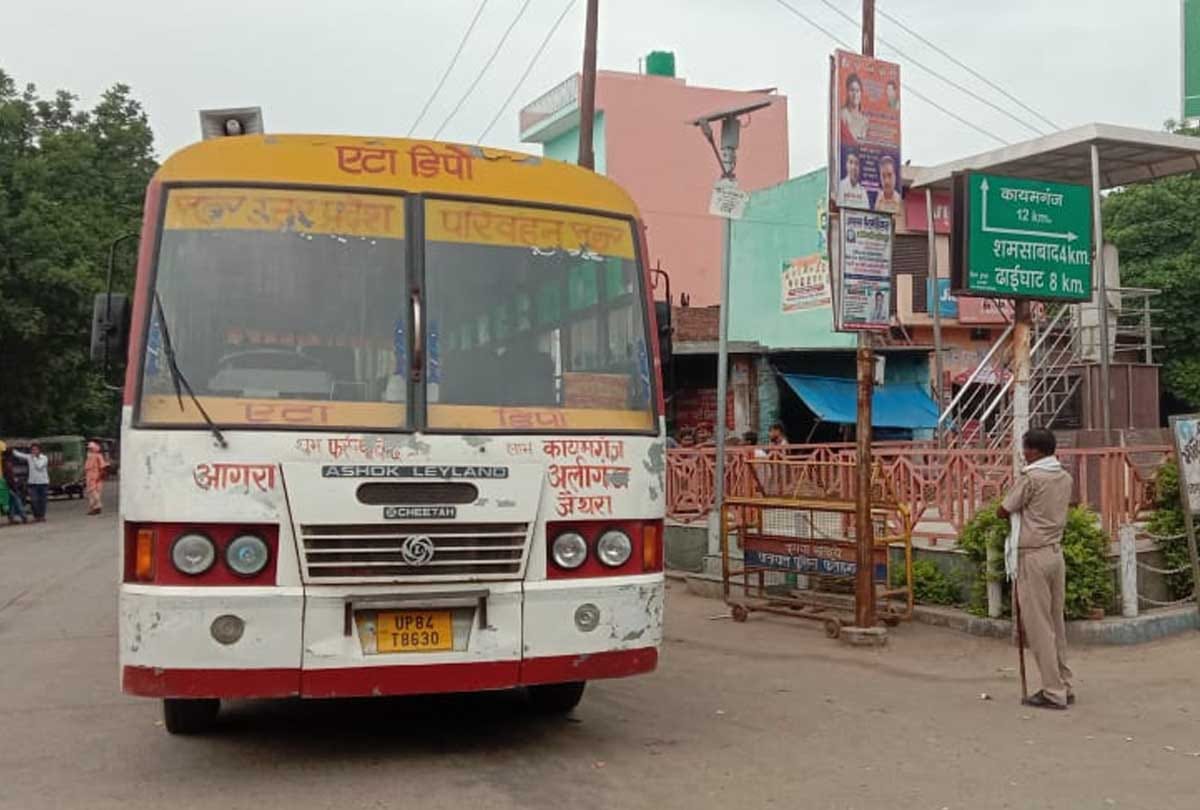 Farrukhabad: niece killed in roadways bus collision, two injured including maternal uncle
